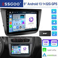 DAB+ Für Seat Altea 2004-2015 Toledo 32G Android Carplay Autoradio GPS NAVI WIFI