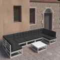 Garten Lounge Set Gartenmöbel Sofa Sitzgruppe 8-tlg. Massivholz Kiefer vidaXL