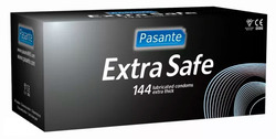 144 Kondome Pasante Extra Safe extra sicher reißfest Anal Sex mit Gleitmittel