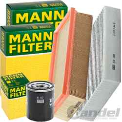 MANN FILTER INSPEKTIONSPAKET passend für MITSUBISHI COLT 6 SMART 454 1.1+1.3+1.5