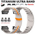 Titan Metall Armband Ersatz Für Garmin Fenix 8 51mm 7X 6X Pro 5X 3HR Quick Fit