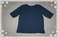 ▀▄ Shirt mit Halbarm Blau Marineblau Gr. XXXL 3XL 52 54 New Jersey  ▄▀