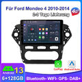 Android 13 Carplay Autoradio Für Ford Mondeo MK4 2010-2014 DAB+ GPS NAVI 6+128G