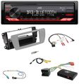 JVC Bluetooth USB DAB Lenkrad Autoradio für Seat Ibiza 2008-2015 dublingrau