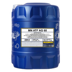 MANNOL ATF AG60 Getriebeöl 20 Liter Automatikgetriebeöl Automatik Getriebe Öl