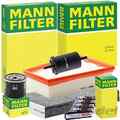 MANN FILTER INSPEKTIONSPAKET passend für RENAULT MEGANE 3+CC 2.0 TCe 180+190 PS