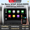 Android 13 Carplay Autoradio Für Mercedes Benz W245 W169 GPS NAVI 2G+32G