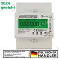 digitaler Drehstromzähler für Hutschiene MID geeicht 2024, 3x230/400V, 100A, S0