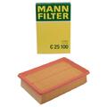 MANN-FILTER Luftfilter z. Bsp. für FIAT