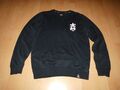 Pullover Sweatshirt mit Streifen von Adidas Gr. S