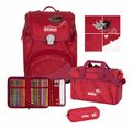 Scout Premium Alpha Set 4-teilig Schulranzen Tasche Red Princess rot