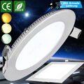 10x/50x LED Panel Einbaustrahler Einbauleuchte Deckenleuchte Leuchte rund 3W-24W