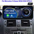 Für Mercedes C Klasse W204 S204 NTG 4.0 DAB+ Android 13 Autoradio CarPlay 4G DSP