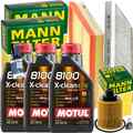 MANN INSPEKTIONSKIT+3x1L MOTUL EFE 5W30 MOTORÖL passend für OPEL CORSA C 1.3CDTI