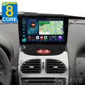 8Core 4+64GB Carplay Für PEUGEOT 206/206 CC 1999-2009 Autoradio Android 14 GPS