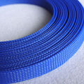 Ø3~30mm Blau PET Geflechtschlauch Gewebeschlauch Kabelschlauch Draht Sleeve 