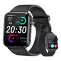 Smartwatch Herren mit Schrittzähler Pulsuhr Armbanduhr Sportuhr für Android iOS