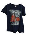 Vintage  Vespa Rot T-Shirt By Fruit of The Loom Print Gr. M 48 50 Marine Blau 