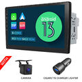 CAM+10.1" Android 13 8Kern 6+64 Autoradio 2DIN DAB+ GPS Navi CarPlay DSP USB RDS