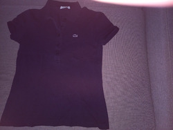 Damen Polo Shirt 38 dunkel blau Lacoste