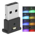 USB-LED-Umgebungslicht, 8 Farben, RGB, einstellbare Helligkeit, dynamische