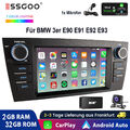 Für BMW 3er E90 E91 E92 E93 2+32G Android 13 Carplay Autoradio GPS WIFI Kam DAB+