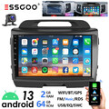 9" 2+64G Autoradio Für Kia Sportage 2010-16 Android 13 Carplay GPS WIFI RDS +KAM