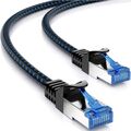 3m CAT8 Patchkabel Nylon Netzwerkkabel S/FTP 40Gbit RJ45 LAN DSL CAT 8.1 Kabel