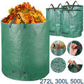 272/300/500 LITER GARTENSACK LAUBSACK RASENSACK GARTENABFALLSACK GARTENTASCHE