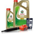 1 L + 5 L = 6 LITER CASTROL EDGE 5W-30 M MOTOR-ÖL MOTOREN-ÖL