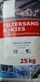 Filtersand Filterkies für Aquarium Garten Teich Koi Fische Aquarien Sand á 25 kg