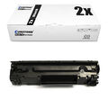 2x Eurotone ECO Toner für HP LaserJet Pro MFP M-125-a MFP M-225-dw MFP M-201-n