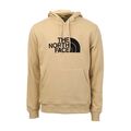 Herren Hoodie North Face Logo Baumwolle Pullover in cremefarben