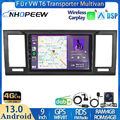 8-Kern 4+64G Android 13 Autoradio GPS DSP 4G DAB+ Für VW T6 Transporter Multivan