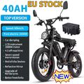 RDISTAR 20“ Fat Tire 2000W Elektrofahrrad 52V 40Ah Mountainbike  E-Bike Moped