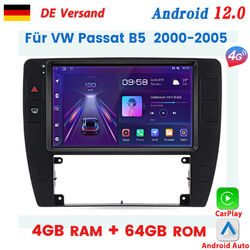 Für VW Passat B5 2000-2005 4+64G Android12 Autoradio WIFI GPS Navi BT Carplay 4G