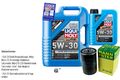 MANN-FILTER Ölfilter 6 L LIQUI MOLY 5W-30 Longtime High Tech für VW Seat Golf