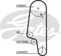 GATES (5428XS) Zahnriemen für SEAT SKODA VW