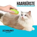 Wasserdampf Haarbürste Haustier Kamm Dampfbürste Katzen & Hunde Grün Premium