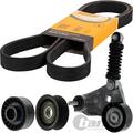 CONTI KEILRIEMEN-SATZ+ SPANNER + ROLLEN passend für FORD MONDEO III 2.0-2.2 TDCi