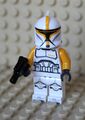 LEGO ® STAR WARS FIGUR CLONE TROOPER COMMANDER MIT BLASTER NEU & UNBENUTZT