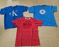 3tlg. Herren T-Shirts Konvolut Gr.M , L, XL Shirts Sommer Kurzarm 