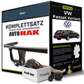 Für VW Passat Variant B6 Typ 3C5 Anhängerkupplung starr +eSatz 13pol uni 05- Kit