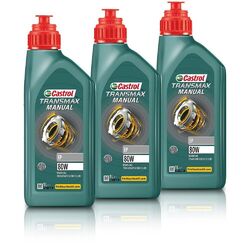 3x 1 L LITER CASTROL TRANSMAX MANUAL EP 80W SCHALTGETRIEBE-ÖL GETRIEBE-ÖL 579Die Nr.1* für Autoteile: Top-Preis-Leistungs-Verhältnis