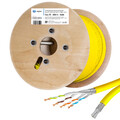250m Cat7A Verlegekabel DUPLEX KUPFER Netzwerkkabel Daten Installation LAN Twin