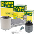 MANN-FILTER INSPEKTIONSPAKET FILTERSATZ FÜR VW POLO 6R 1.2 TSI 1.4 GTI BJ 10-