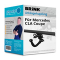 BRINK Anhängekupplung abnehmbar passend für Mercedes CLA Coupe 04.2013-04.2019