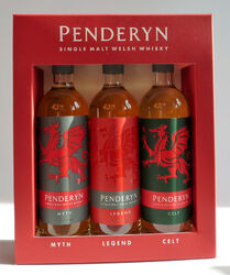 PENDERYN - DRAGON RANGE (Myth-Legend-Celt) - 41% Vol 3x0,2L Welsh Whisky