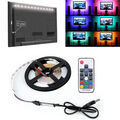 5V RGB LED Backlight Lichtstripe Streifen PC-Band TV Hintergrundbeleuchtung USB