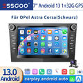 Carplay KAM+GPS Navi BT Android13 Autoradio Für Opel Zafira B Corsa C D Astra H